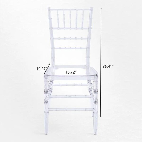 Clear Chivari Chairs - Image 2