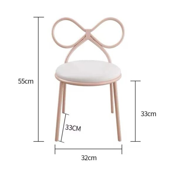 Kids Metal Bow Chair - Image 3