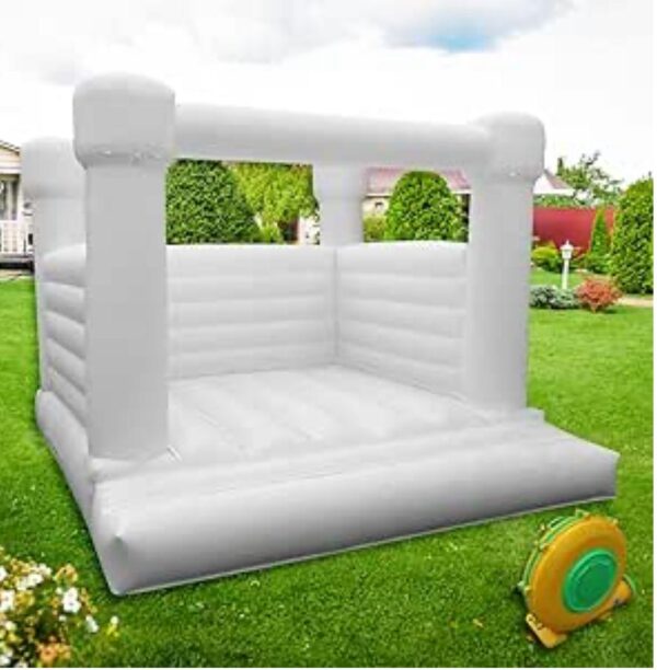 White Bouncy Castle